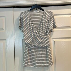 Breastfeeding Striped Top